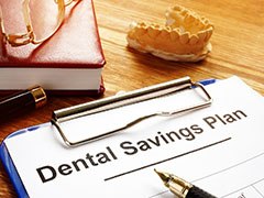 a dental savings plan sign-up form