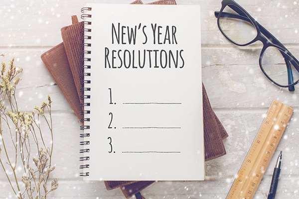 New Years Resolutions checklist