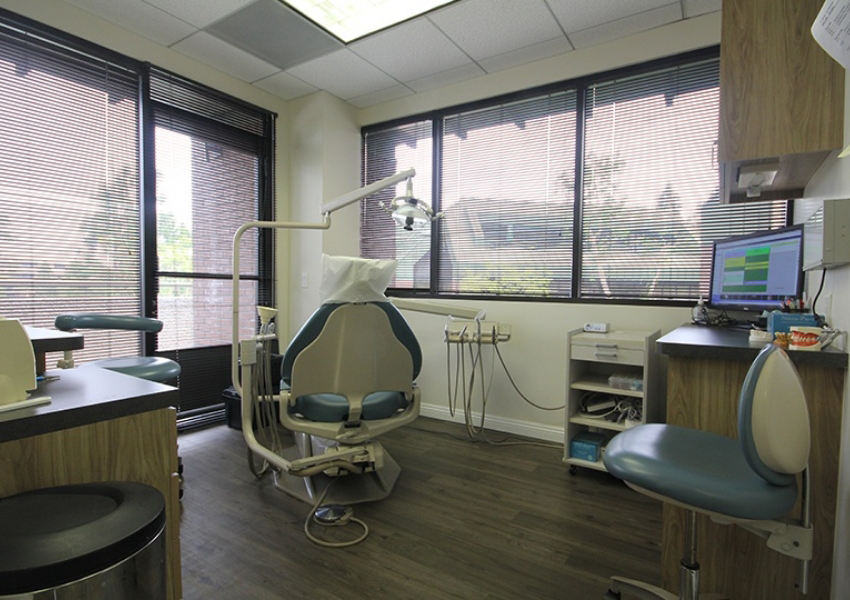 Dental exam room