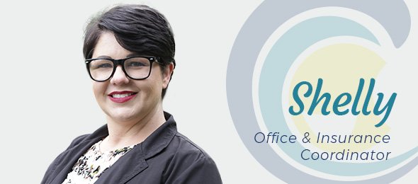 Dental office and insurance coordinator Shelly