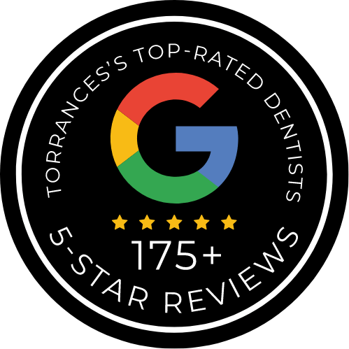 over 175 five star google reviews stamp