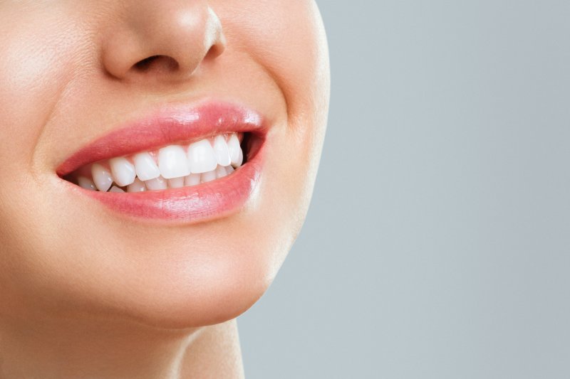 a person’s healthy smile